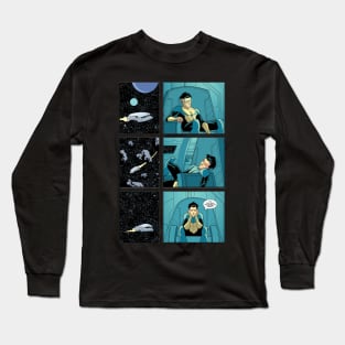 invincible space explore Long Sleeve T-Shirt